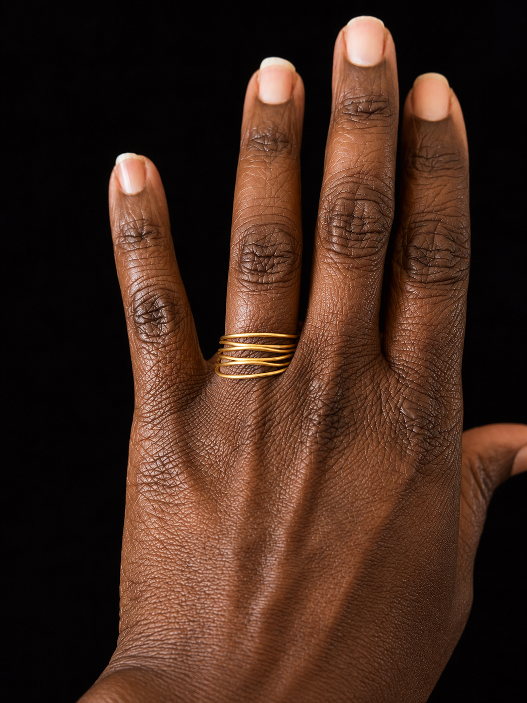 Unbroken Line™ | The Mitochondrial Eve Adjustable Copper Ring